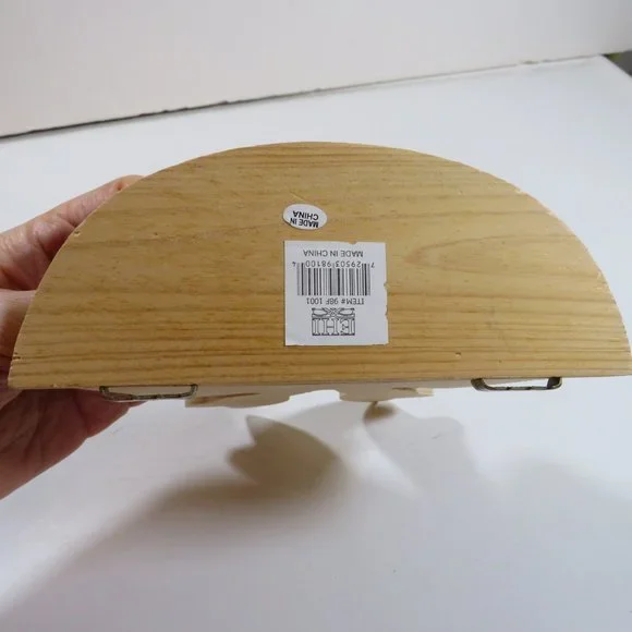 Solid Wood Bow Shelf ONE ITEM - Picture 7 of 7